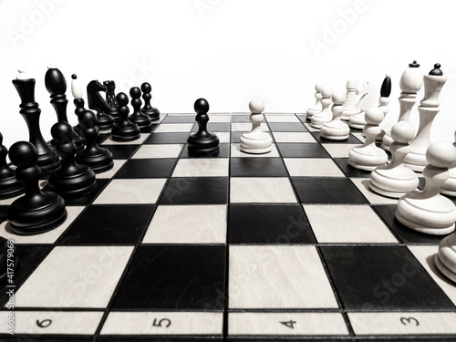 Chess, two moves