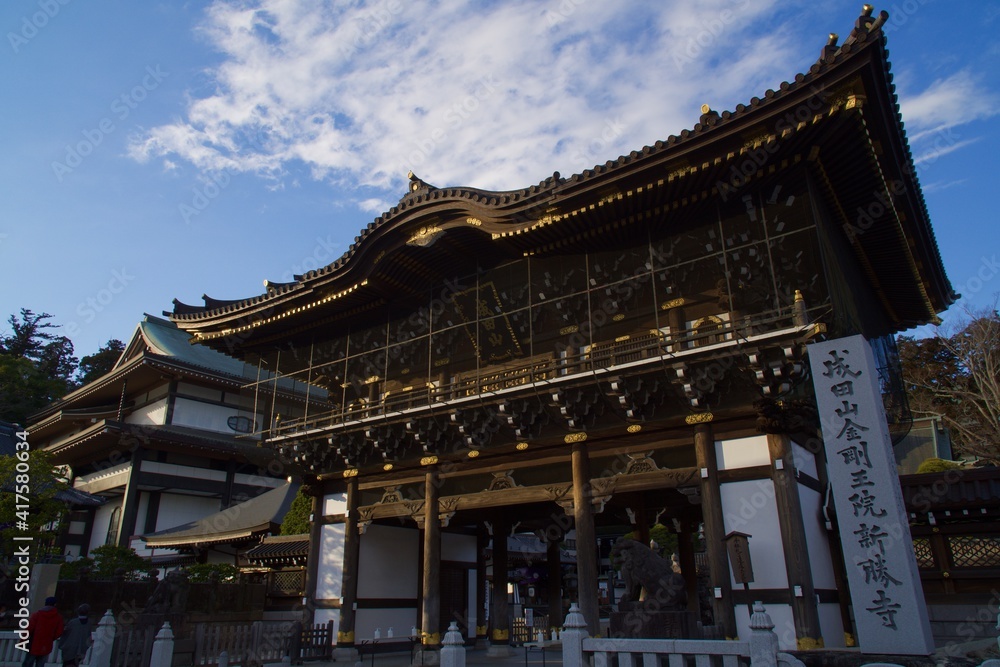 成田山新勝寺
春の夕景