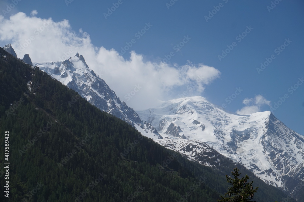 View on Mont Blanc