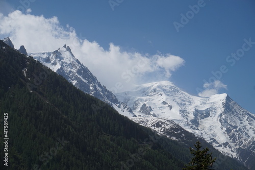 View on Mont Blanc