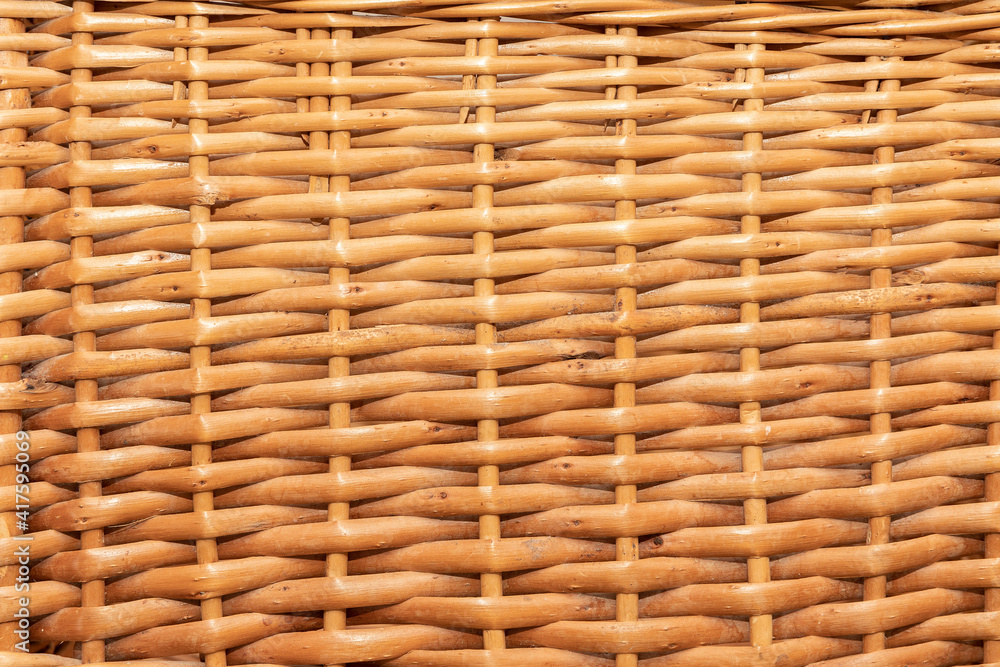 textur geflochtener Rattan Korb textur geflochtener Rattan Korb
