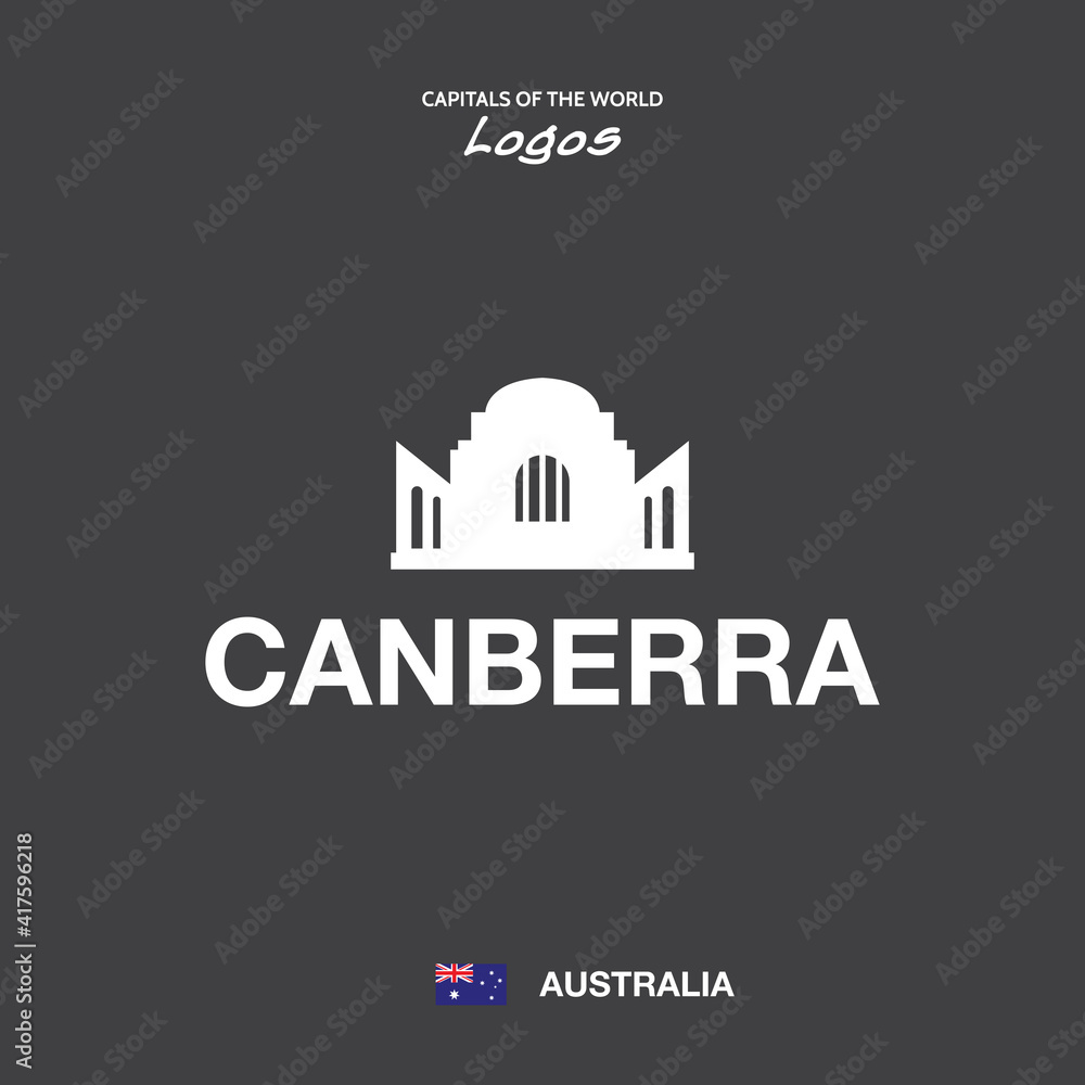 Fototapeta premium Canberra - capital of the world