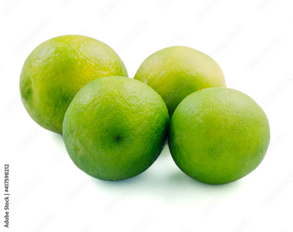 Citrus fruits isolated on white. High quality photo. Citrus fruits isolated on white. High quality photo.