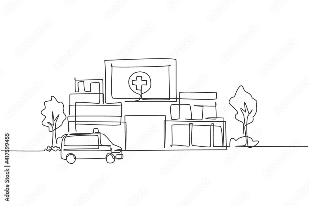 Hospital and medicine sketch objects Royalty Free Vector