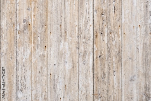 Vintage white rustic wood background texture. © Lightspruch