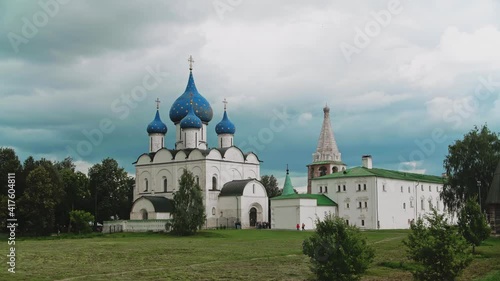Suzdal, the Suzdal Kremlin, a well-preserved old Russian city-museum. Golden ring of Russia