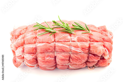 Fresh Roast of Veal. High quality photo.