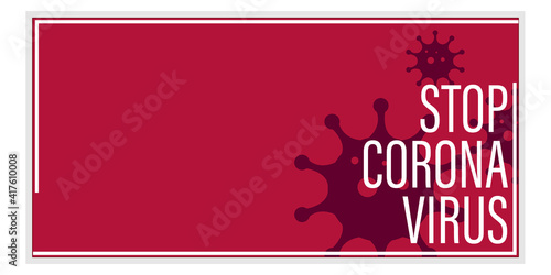 Getting vaccinated stops corona. flat style, concept of vaccination, injection, isolated vector illustration	