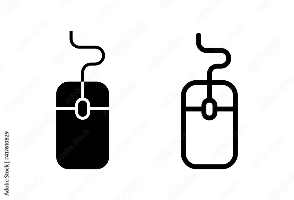 Mouse icon set. click icon vector. pointer icon vector. Mouse icon set. click icon vector. pointer icon vector.