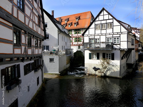 Fachwerkhäuser im Fischerviertel von Ulm photo