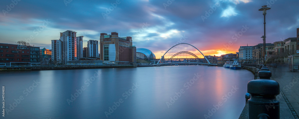 Obraz premium Newcastle dawn