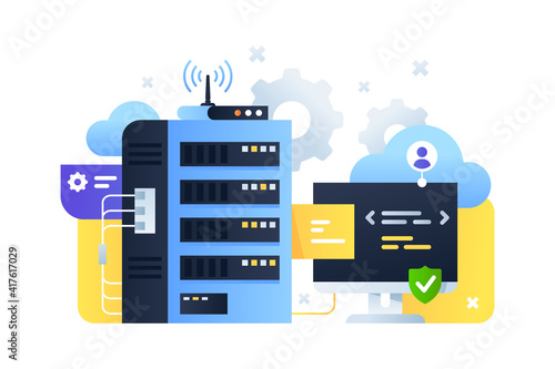 Computer system using for tuning cloud servers with programming.