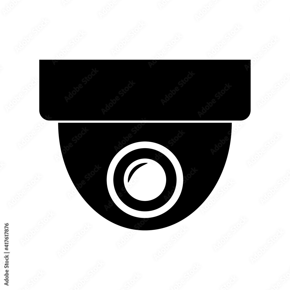 Security camera symbol, web and computer icon Security camera symbol, web and computer icon