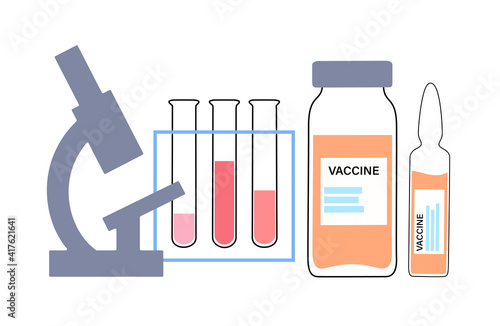 Global vaccination concept