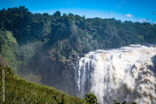 At Victoria Falls