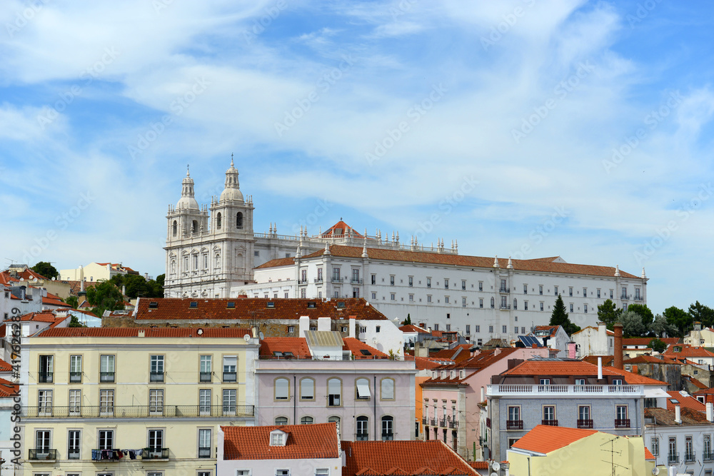 Monastery of Sao Vicente de Fora is a 17th-century Mannerist style church and monastery in the city of Lisbon, Portugal. 