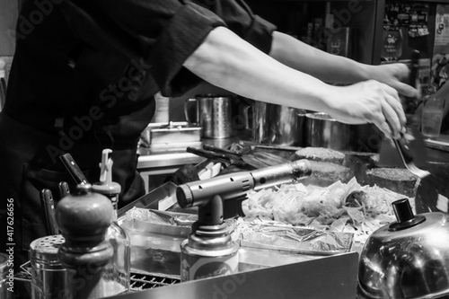 person working in a factory