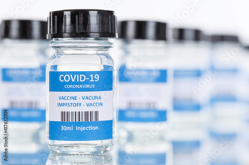 Coronavirus Vaccine bottle Corona Virus COVID-19 Covid vaccines copyspace copy space