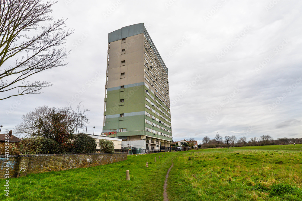 The Fred Wigg and John Walsh buildings in Leytonstone