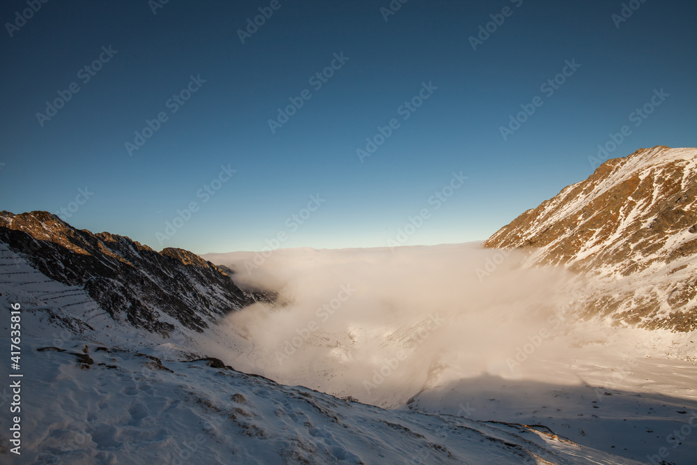 clouds over transfagarasan road winter
clouds over transfagarasan road winter