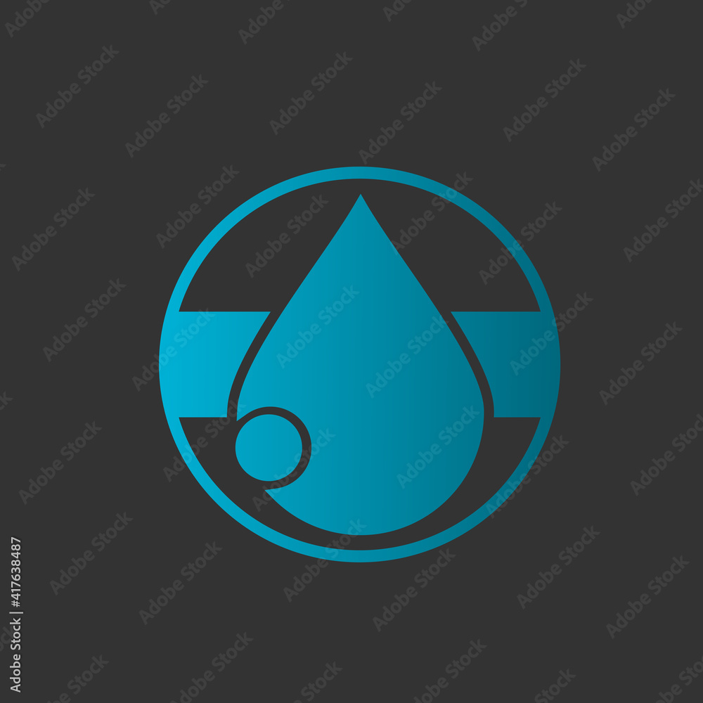 Water Conservation Logo Design Vector Water Conservation Logo Design Vector