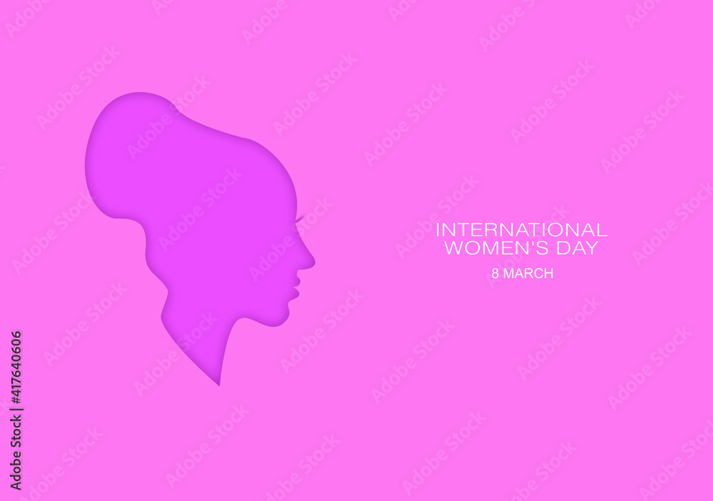 elegant international women's day creative design