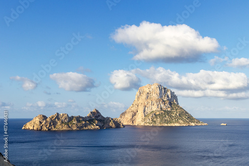 View of Es Vedra islands in Ibiza (Spain)  photo