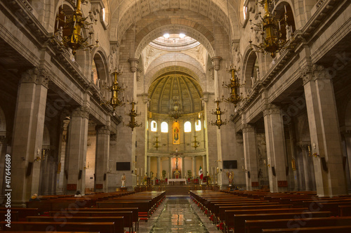 interior de la catedral de Toluca 