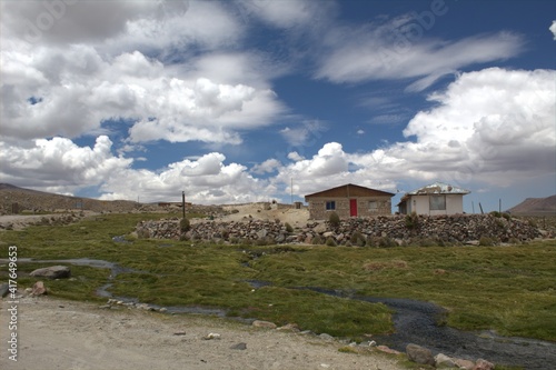 old house in the mountains