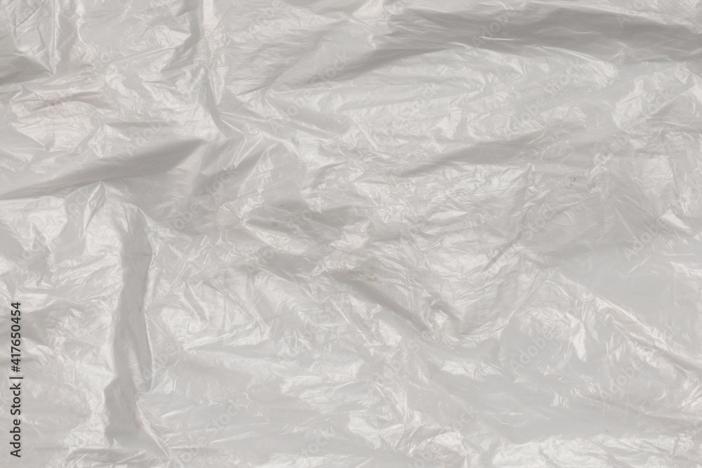 Obraz premium Plastic wihite background. Top view.