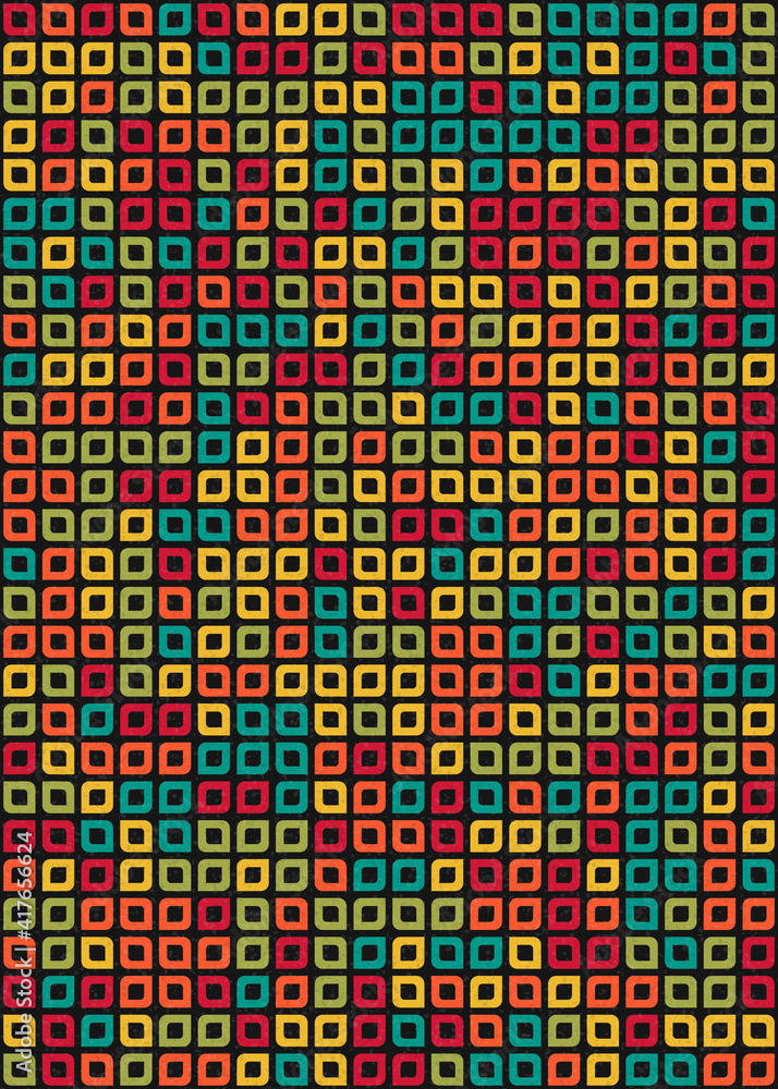 Abstract Geometric Pattern generative computational art illustration Abstract Geometric Pattern generative computational art illustration