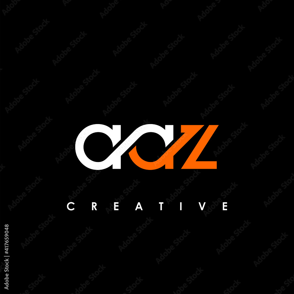 AAZ Letter Initial Logo Design Template Vector Illustration AAZ Letter Initial Logo Design Template Vector Illustration