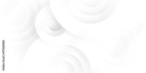 Fototapeta Abstract geometric background with abstract white circles
