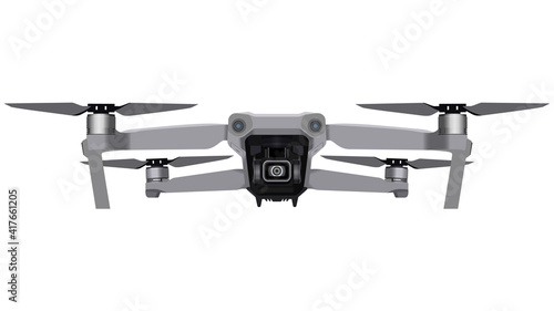 Drones: fully editable vector illustration of a professional drone with a high definition camera, Drone vector graphics, Editable drome vector, Editable drone graphic
