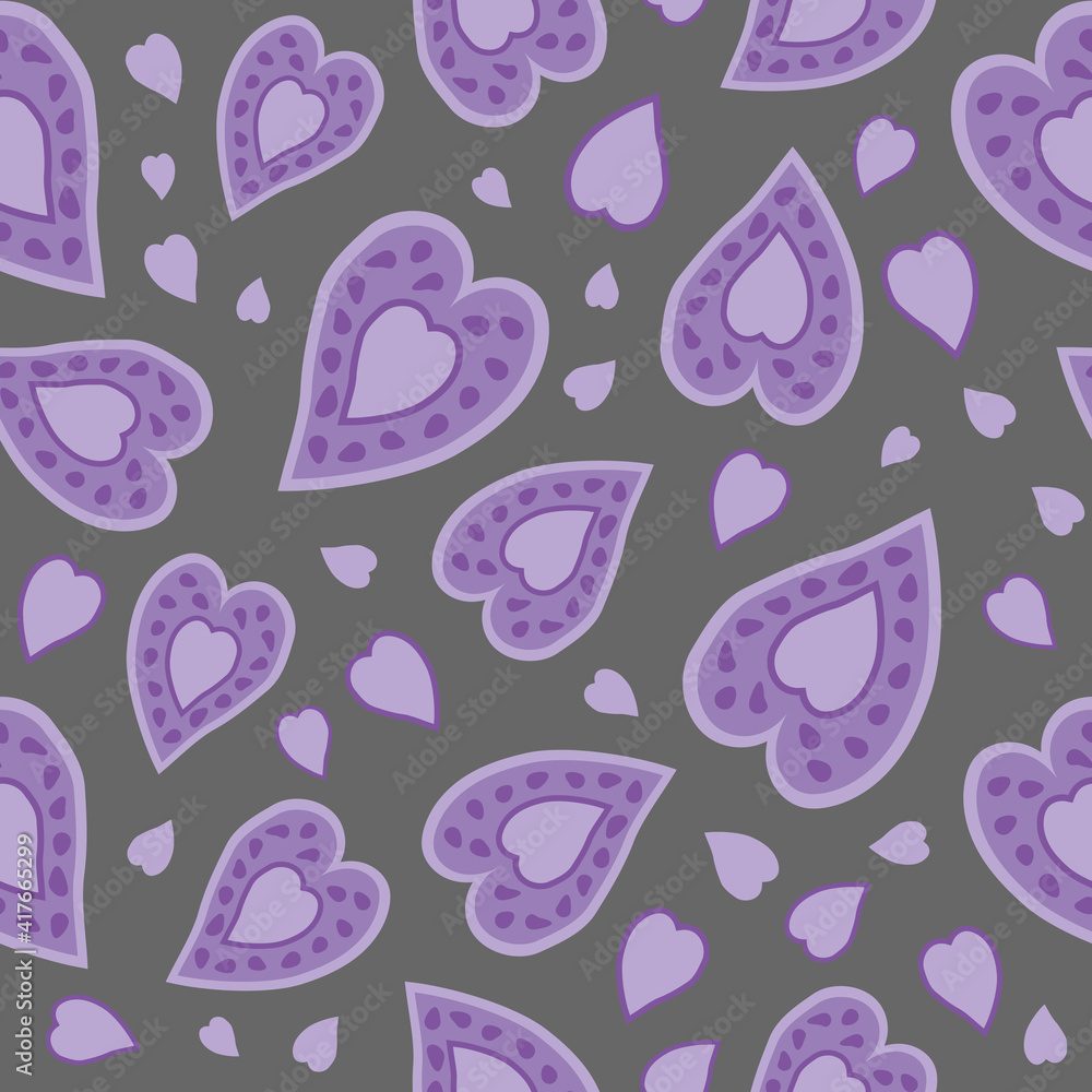seamless background with hearts seamless background with hearts