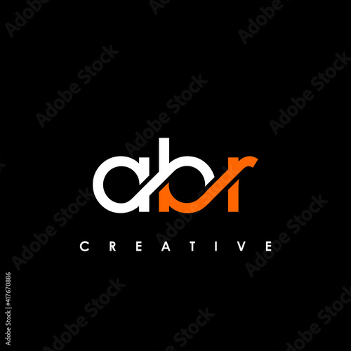 ABR Letter Initial Logo Design Template Vector Illustration
