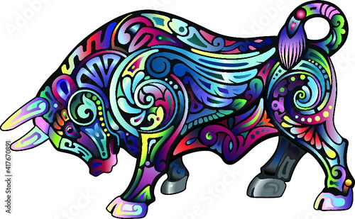 Funny bull
