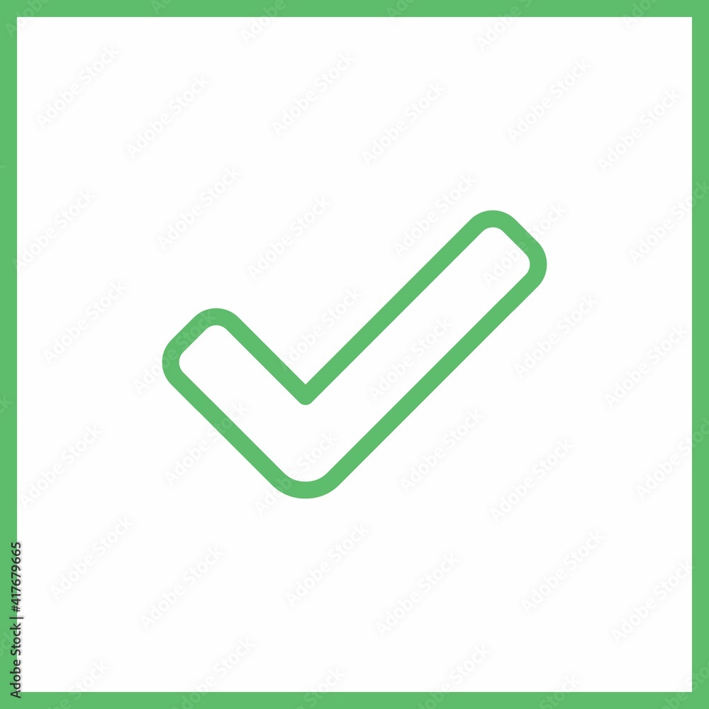 Check marks, Tick marks, Accepted, Approved, Yes, Correct, Ok, Right Choices, Task Completion, Voting. - vector mark symbols in green. Isolated icon. Check marks, Tick marks, Accepted, Approved, Yes, Correct, Ok, Right Choices, Task Completion, Voting. - vector mark symbols in green. Isolated icon.