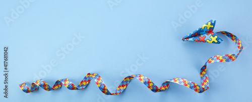 Bild auf Leinwand Autism awareness