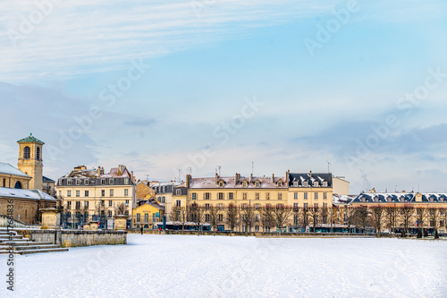 Saint Germain en Laye sous la neige