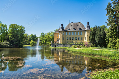 baroque castle dyck dike germany