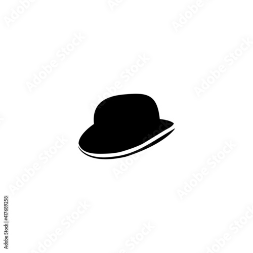 this is a black cap icon design