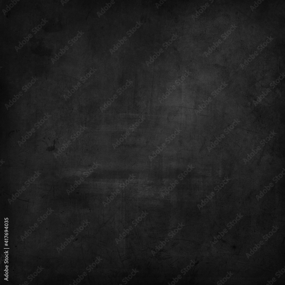 Black textured concrete wall background