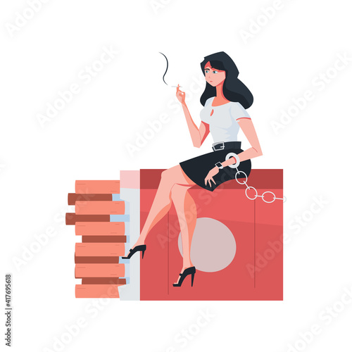 Enchained Female Smoker Composition