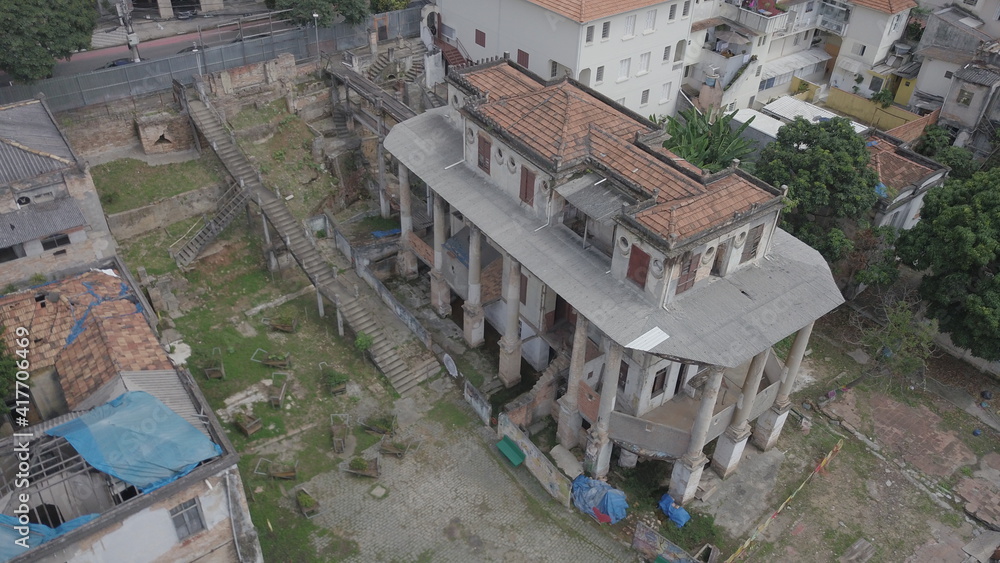 Bela Vista Bixiga Sao Paulo Brasil Downtown 23 de Marco City Urban Drone Landscape Vila Itororó Houses Architecture