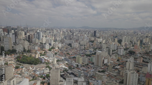 Bela Vista Bixiga Sao Paulo Brasil Downtown 23 de Marco City Urban Drone Landscape Vila Itororó Houses Architecture © Pedro