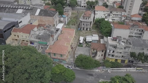 Sao Paulo Landscape Bela Vista Bixiga 23 de Marco City Urban Drone Aerial Vila Itororó Architecture Houses photo