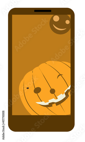 Halloween mobile phone