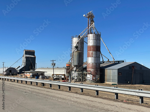 grain elevator in the country