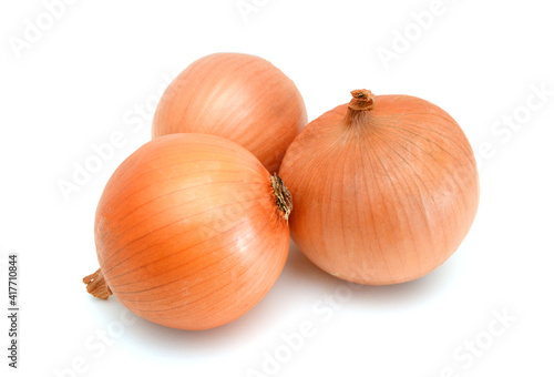 Wallpaper Mural Ripe onion on a white background  Torontodigital.ca